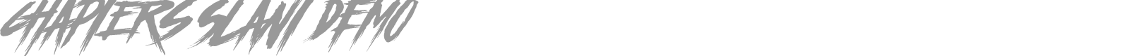 Chapters font preview